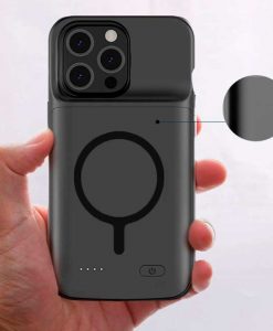 theklips-coque-iphone-16-powercase-magsafe-7000-mah-noir-4