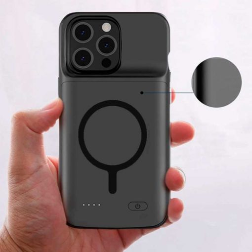 theklips-coque-iphone-16-powercase-magsafe-7000-mah-noir-4