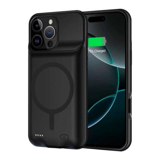 theklips-coque-iphone-16-pro-powercase-magsafe-7000-mah-noir
