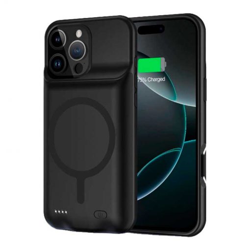theklips-coque-iphone16-pro-max-powercase-magsafe-8500-mah-noir
