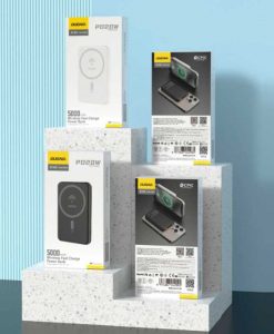 theklips-batterie-nomade-powerbank-dudao-k14s-usb-c-magsafe-20w-5000mah-noir-et-blanc