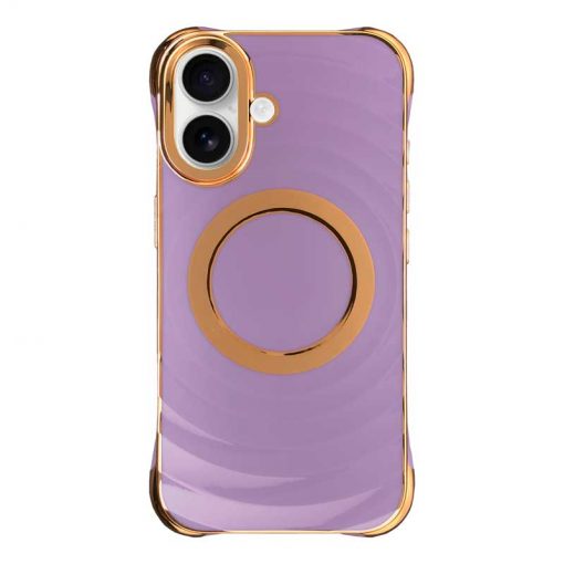 theklips-coque-iphone-16-iphone-16-plus-circle-glam-magsafe-violet