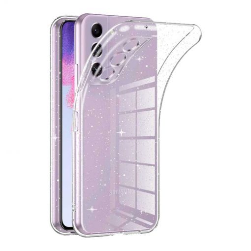 theklips-samsung-galaxy-s21-fe-souple-transparente-paillette-clear-flex-glitter