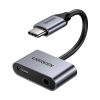 theklips-adaptateur-usb-c-vers-usb-c-mini-jack-3.5-mm-ugreen-cm193-gris-7