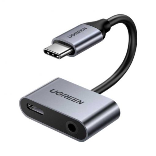 theklips-adaptateur-usb-c-vers-usb-c-mini-jack-3.5-mm-ugreen-cm193-gris-7