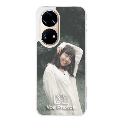 theklips-coque-personnalisee-huawei-p50-contour-souple-transparent