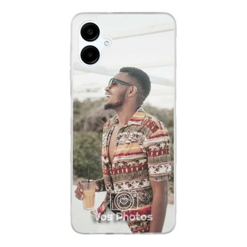 theklips-coque-personnalisee-samsung-galaxy-a06-contour-souple-transparent