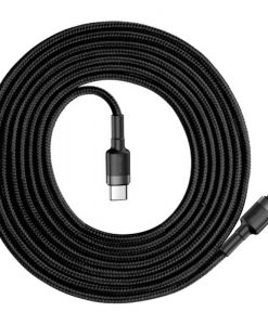 theklips-cable-baseus-cafule-usb-c-60w-3a-noir-gris-2m-2