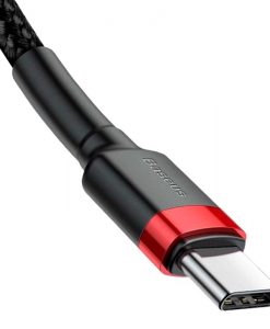 theklips-cable-baseus-cafule-usb-c-60w-3a-noir-rouge-2m-3