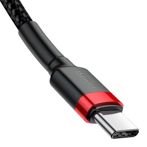 theklips-cable-baseus-cafule-usb-c-60w-3a-noir-rouge-2m-3