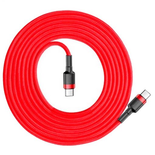 theklips-cable-baseus-cafule-usb-c-60w-3a-rouge-2m-2