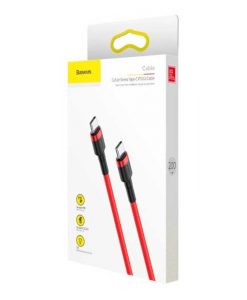 theklips-cable-baseus-cafule-usb-c-60w-3a-rouge-2m-5