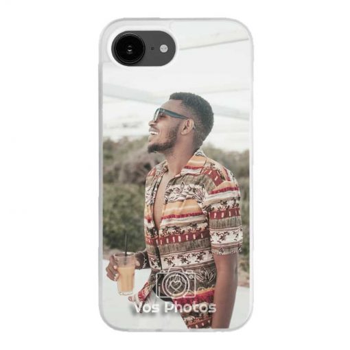 theklips-coque-iphone-16e-personnalisee-contour-souple-transparent