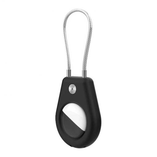 theklips-2-coque-airtag-cable-acier-noir-blanc-2
